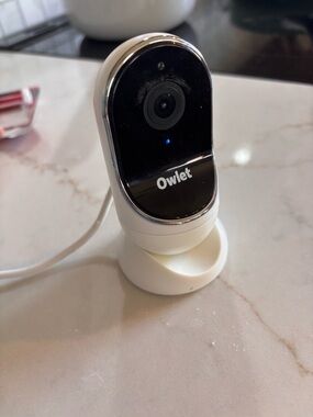 Owlet 2 Smart Baby Monitor Camera in White and Black